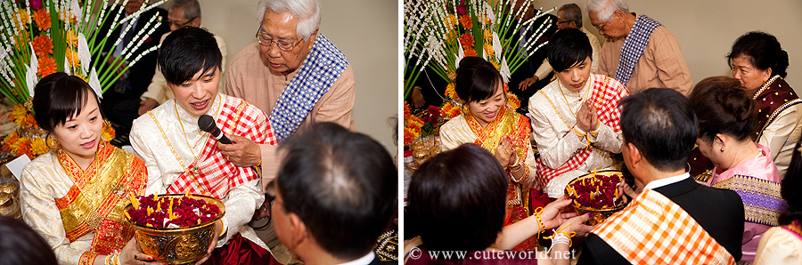 cérémonie mariage laotienne soukhouane