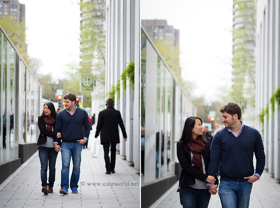 photographie couple urbain à Montréal