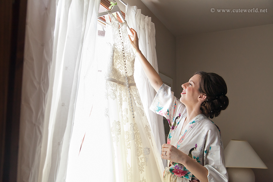 photographie mariage préparation de la mariée