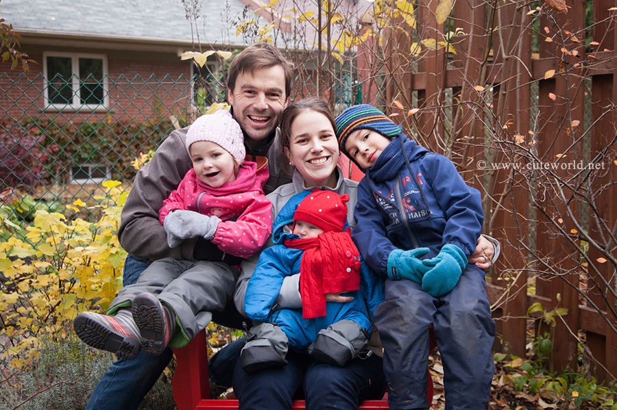 Séance photo de famille à Montréal